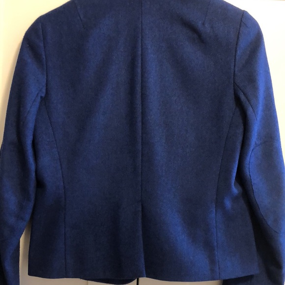 Gap Royal Blue Academy Wool Blend 2-Button Blazer - Picture 8 of 12